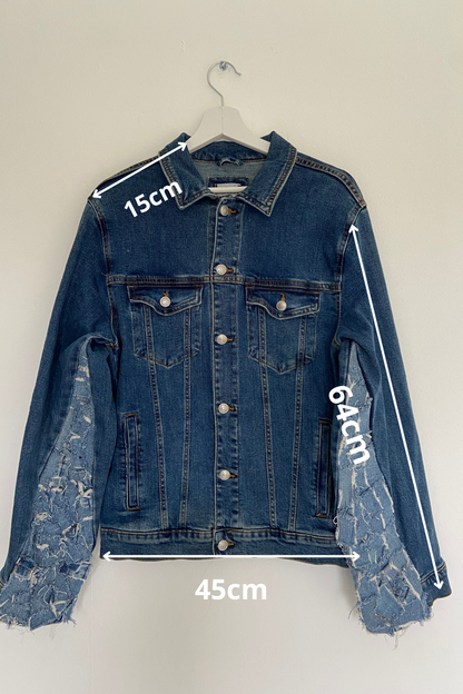 Flower Falls Denim Jacket