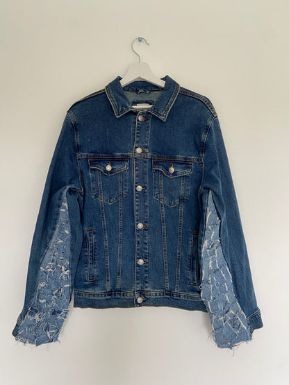 Flower Falls Denim Jacket