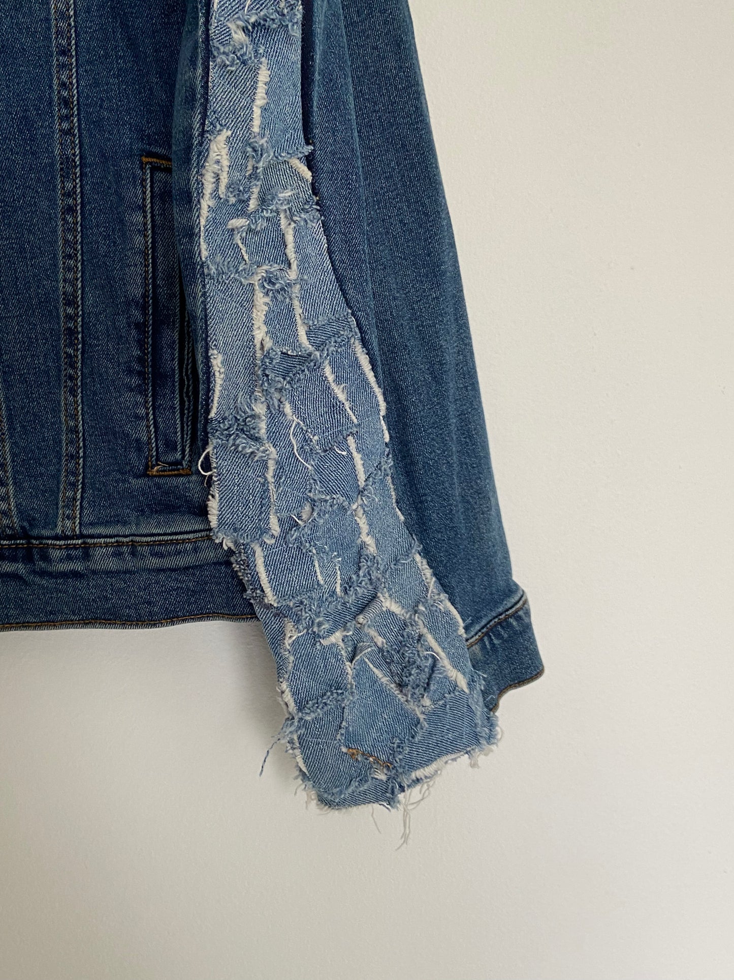 Flower Falls Denim Jacket