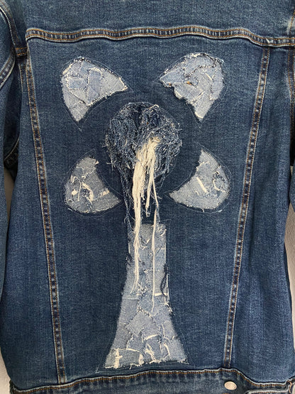 Flower Falls Denim Jacket