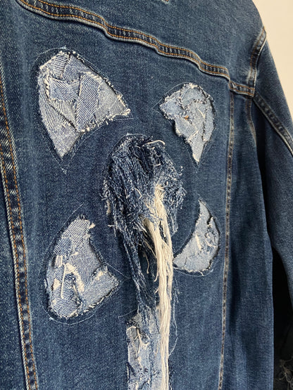 Flower Falls Denim Jacket