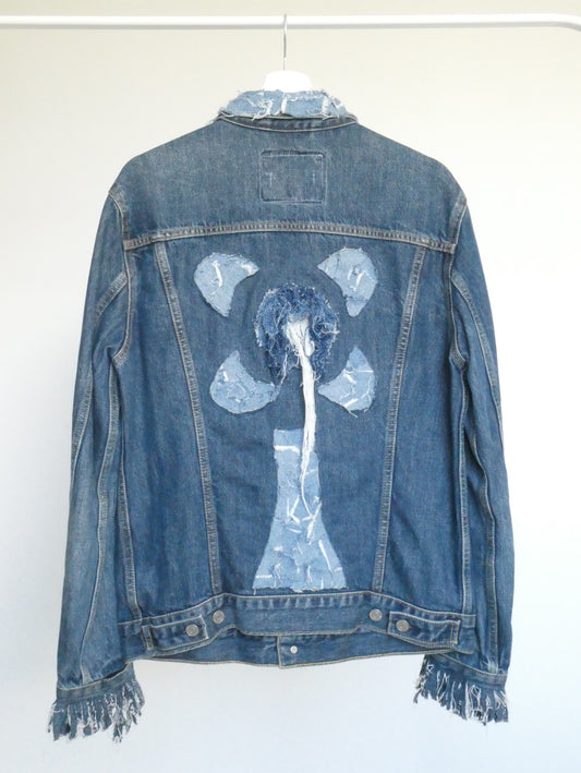 Flower Falls Denim Jacket