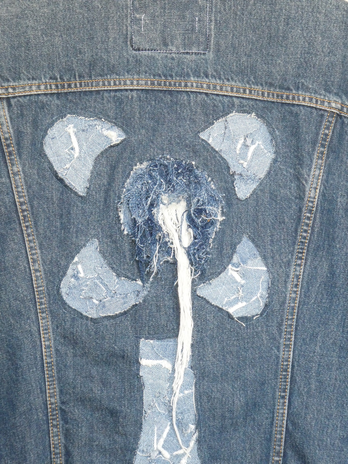 Flower Falls Denim Jacket